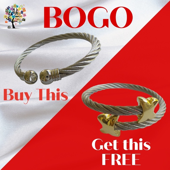 Dragonfly Spirit Designs Jewelry - BOGO Offer Cable Bracelet Stainless Steel Buy One, Get One Free
